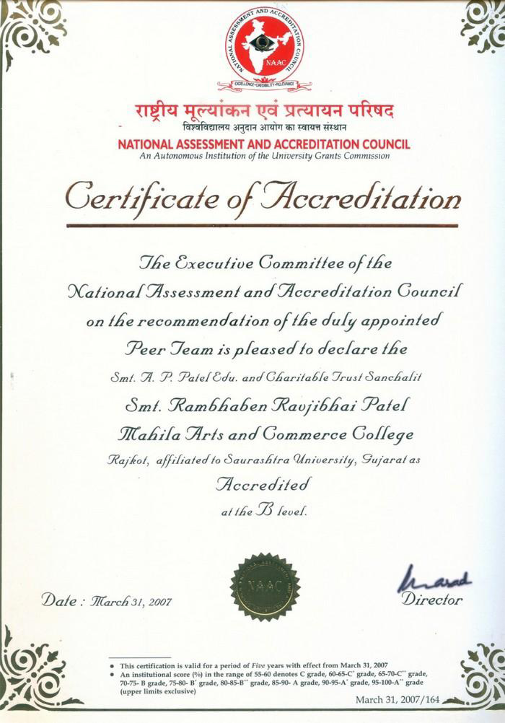 NAAC-CERTIFICATE
