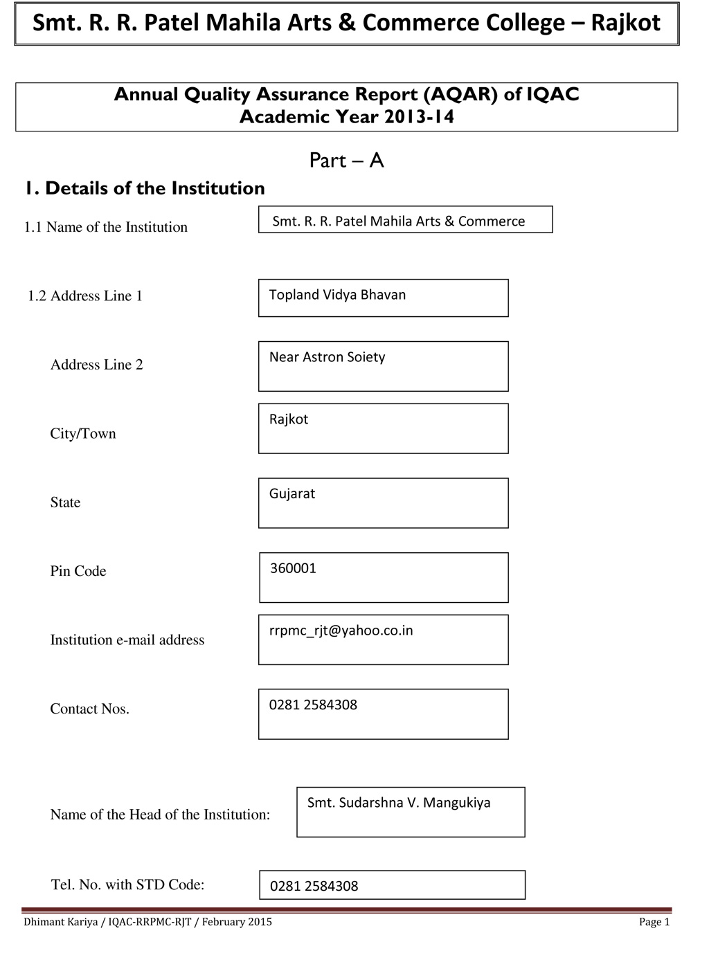 AQAR-2013-14-1